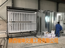 護欄生產(chǎn)現(xiàn)場